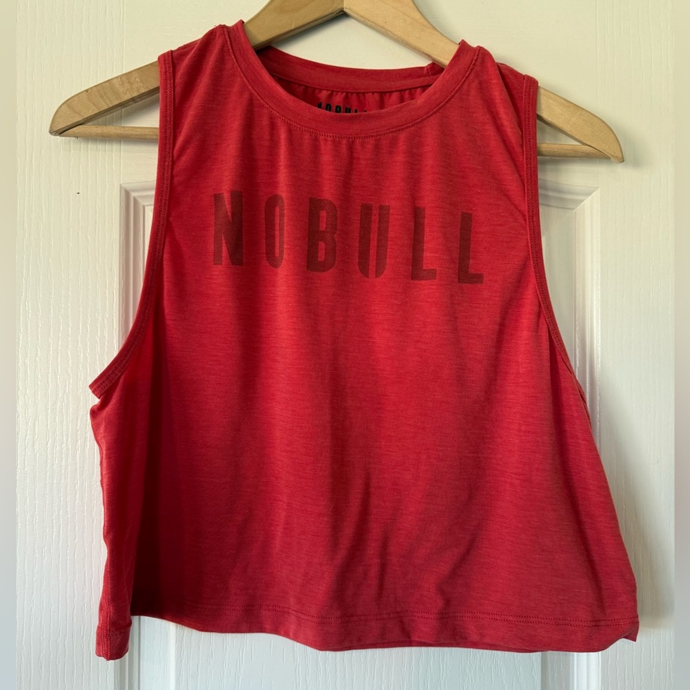 NOBULL Women's Red Crop Top